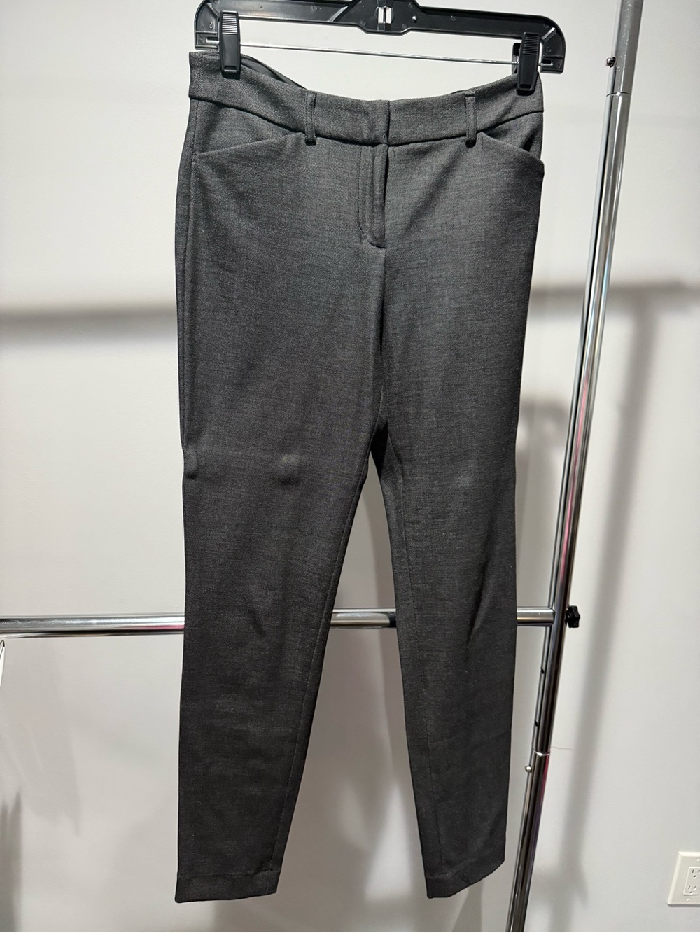 Express Dark Gray Slim Dress Pants